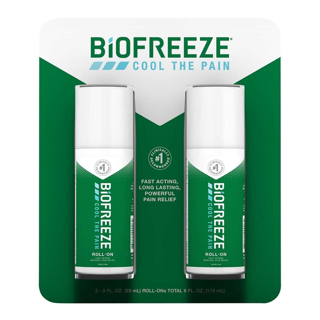 Biofreeze Pain Reliever 3 Ounce (2 Count) Image 1