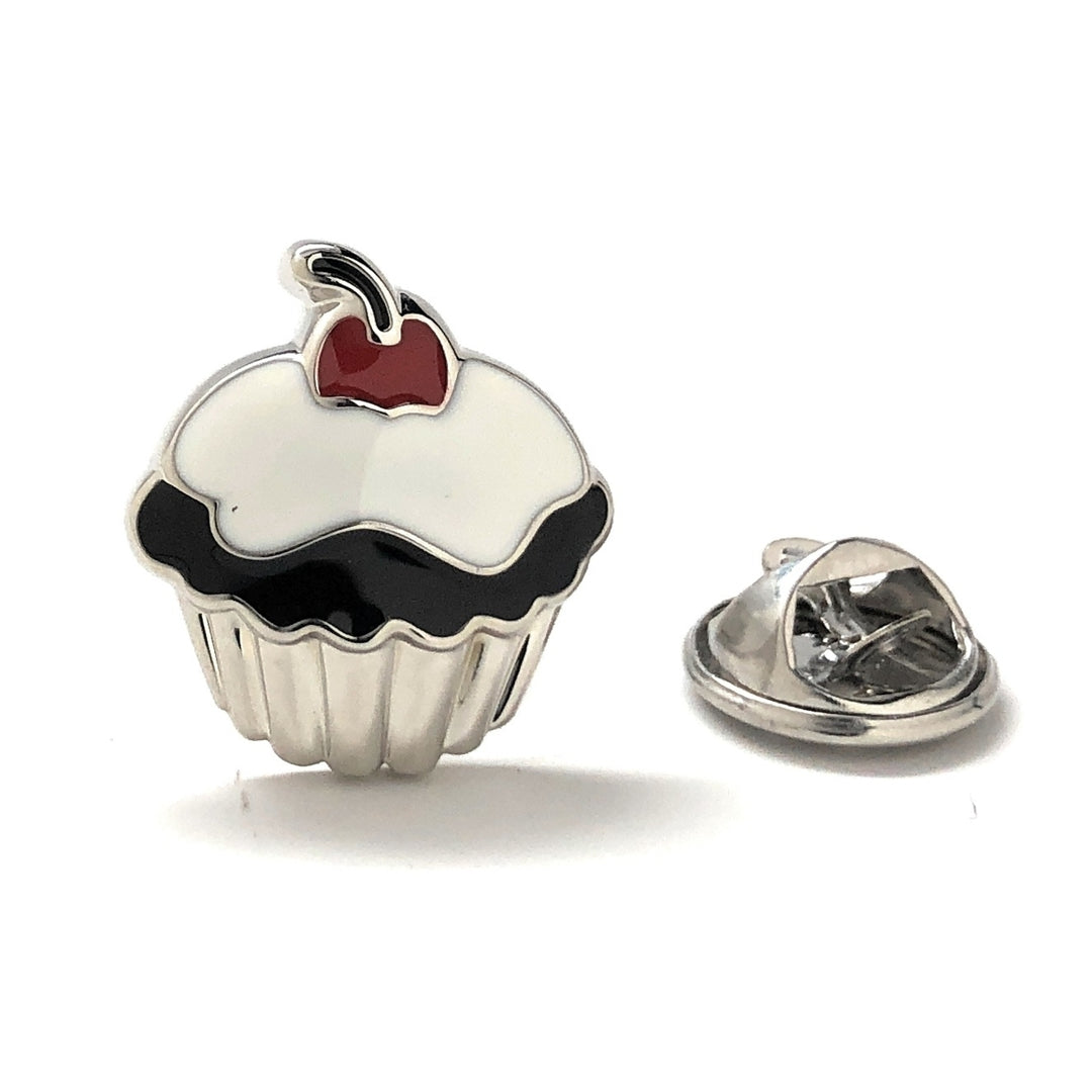 Cupcake Lapel Pin Sweet Tooth Delight Cup Cake Chef Baker Tie Pin Backback Pin Enamel Pin Image 1