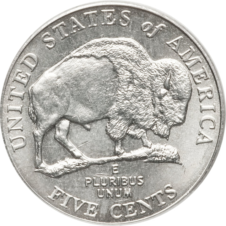 American Bison Coin Lapel Pin Uncirculated U.S. Nickel 2005 Buffalo Tie Pin Image 2