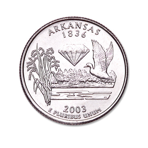 2003 Alabama Quarter Coin Lapel Pin Uncirculated State Quarter Tie Pin Image 2