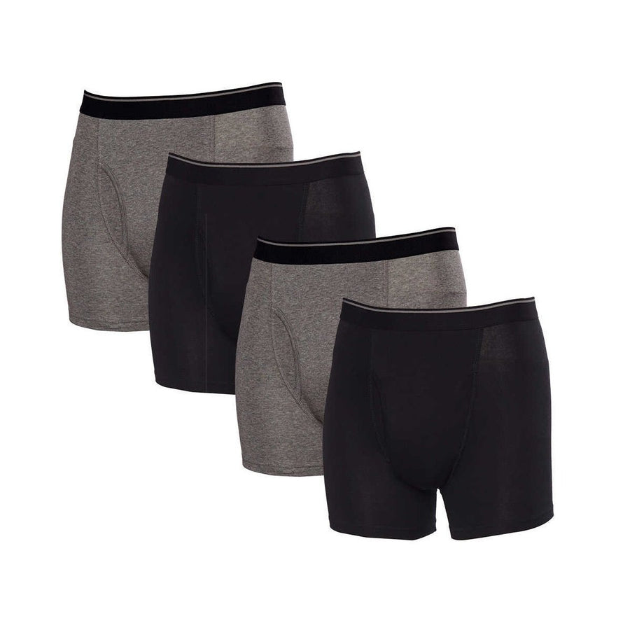 Kirkland Signature Mens Boxer Brief Multicolor Pack Large (Pack of 4) Image 1