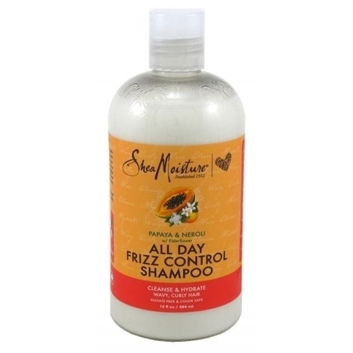 Shea Moisture Papaya and Neroli All Day Frizz Control Shampoo Image 1
