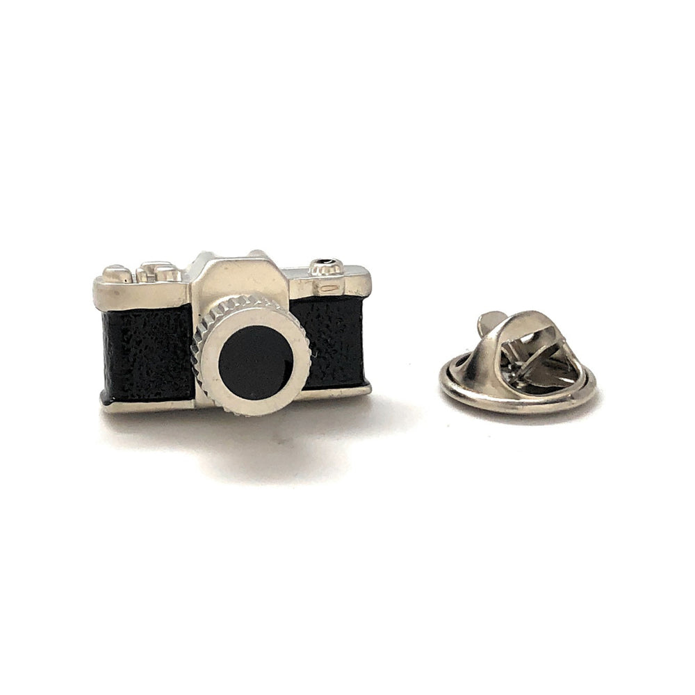 Lapel Pin 35MM Old School Camera Enamel Pin  Tie Pin Camera Lover Hobbey Enthosiast Image 2