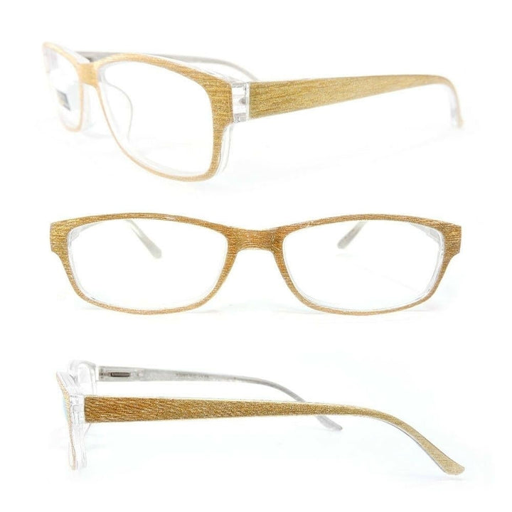 Reading Glasses Glitter Fashion Frame Sparkling Women's Readers + Case Image 1