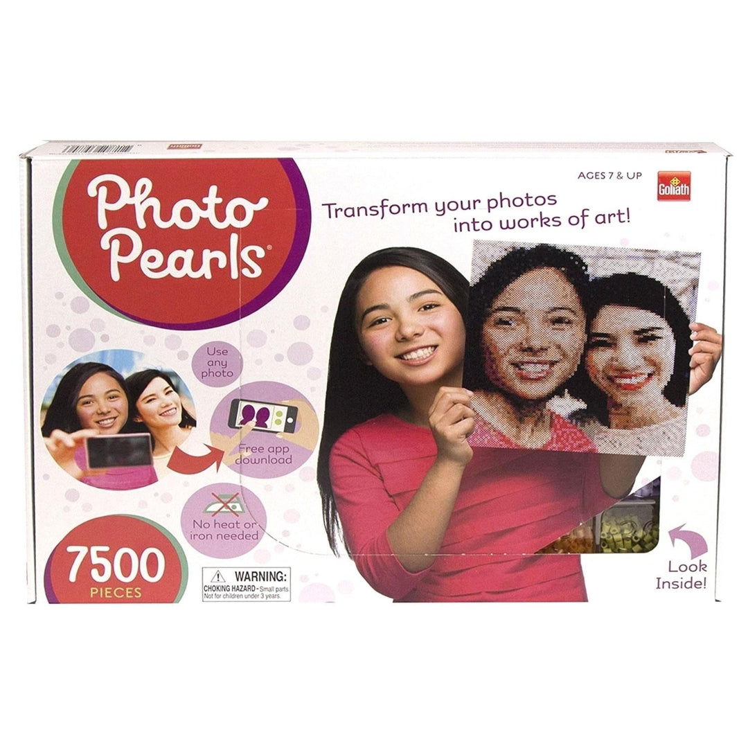 Photo Pearls Art Assembly Kit 7500pc Kids Crafts Transform Photos into Art Image 1