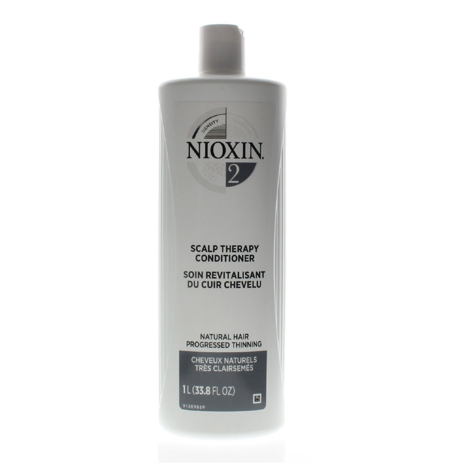 Nioxin System 2 Scalp Therapy Conditioner Fine Hair 33.8oz/1 Liter Image 1