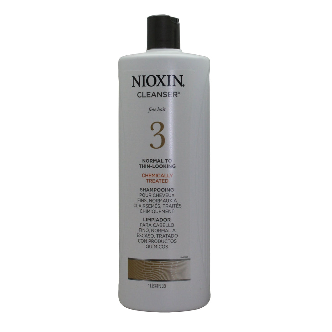 Nioxin System 3 Cleanser Shampoo Fine Hair 33.8oz/1 Liter Image 1