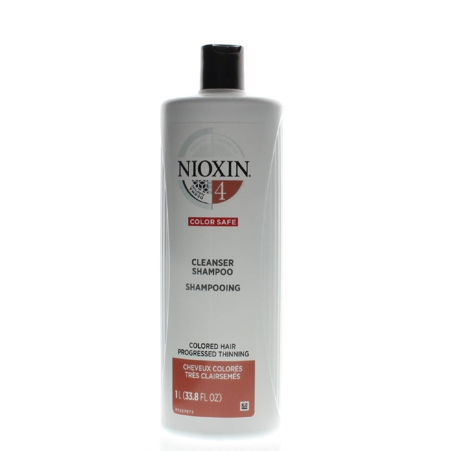 Nioxin System 4 Cleanser Shampoo???Fine Hair 33.8oz/1 Liter Image 1