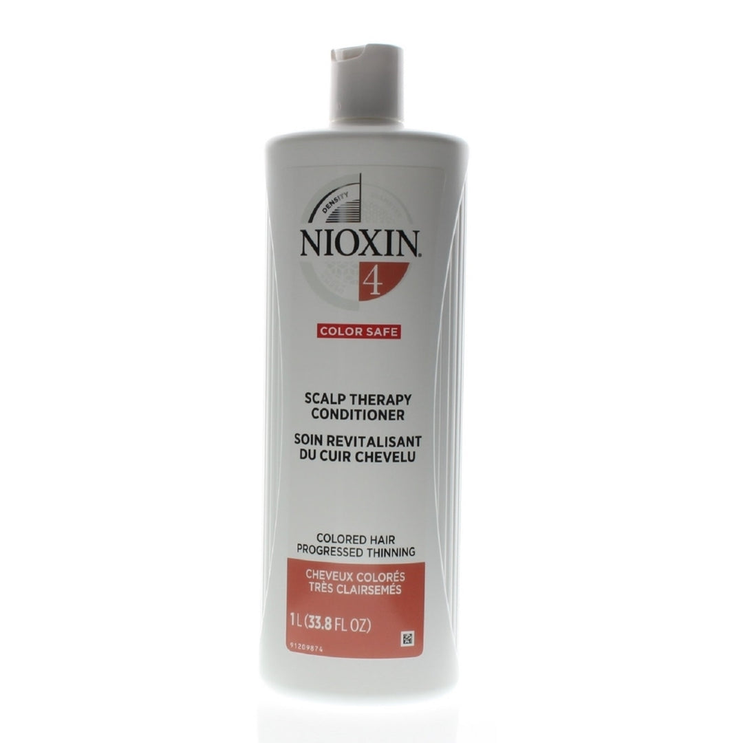 Nioxin System 4 Scalp Therapy Conditioner???Fine Hair 33.8oz/1 Liter Image 1