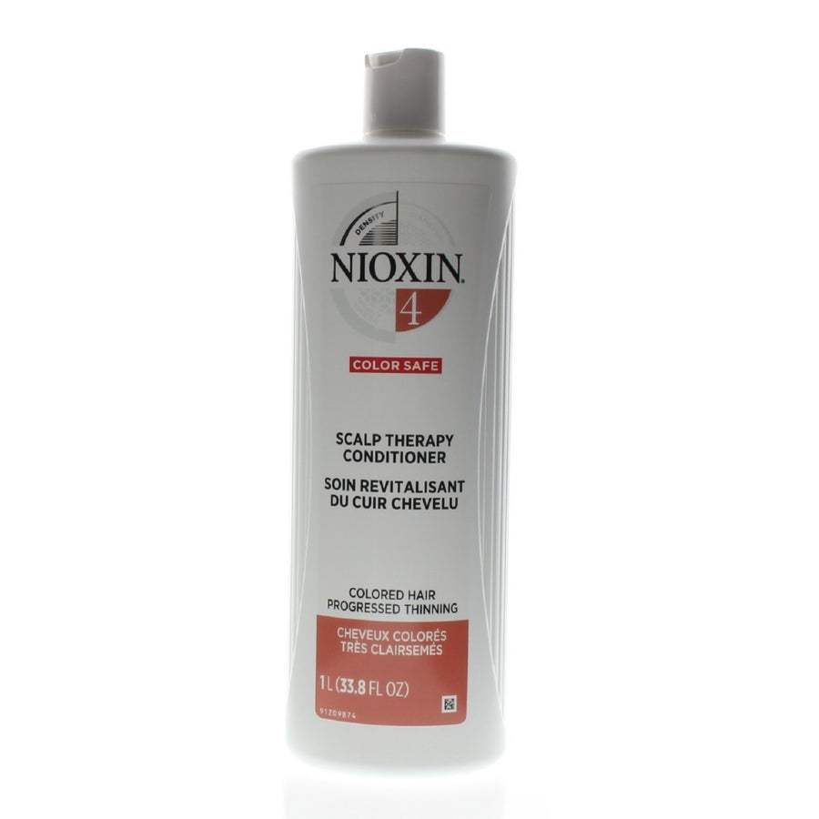 Nioxin System 4 Scalp Therapy Conditioner???Fine Hair 33.8oz/1 Liter Image 1