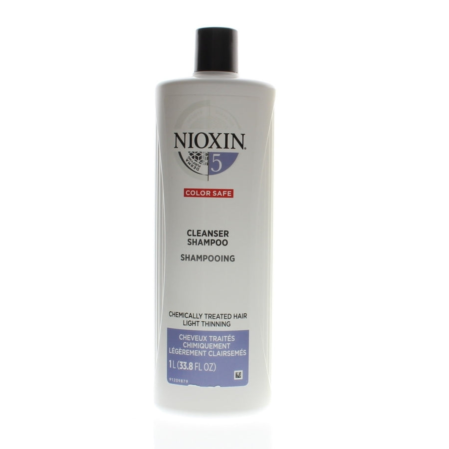 Nioxin System 5 Cleanser Shampoo Medium To Coarse 33.8oz/1 Liter Image 1