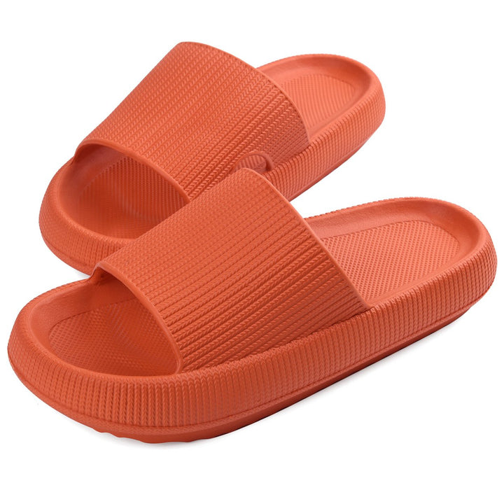 Cloud Slides Sandals Pillow Slippers for Women Men Unisex Quick Drying Anti-skid Extra Thick Foam Open Toe Indoor and Image 1