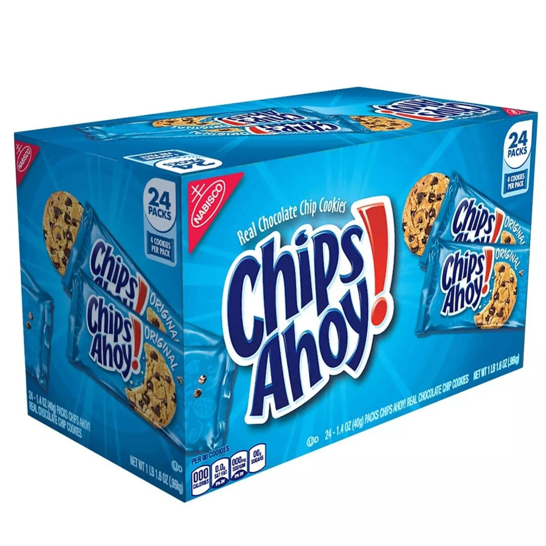 Chips Ahoy! Chocolate Chip Cookies (24 Snack Packs) Image 1