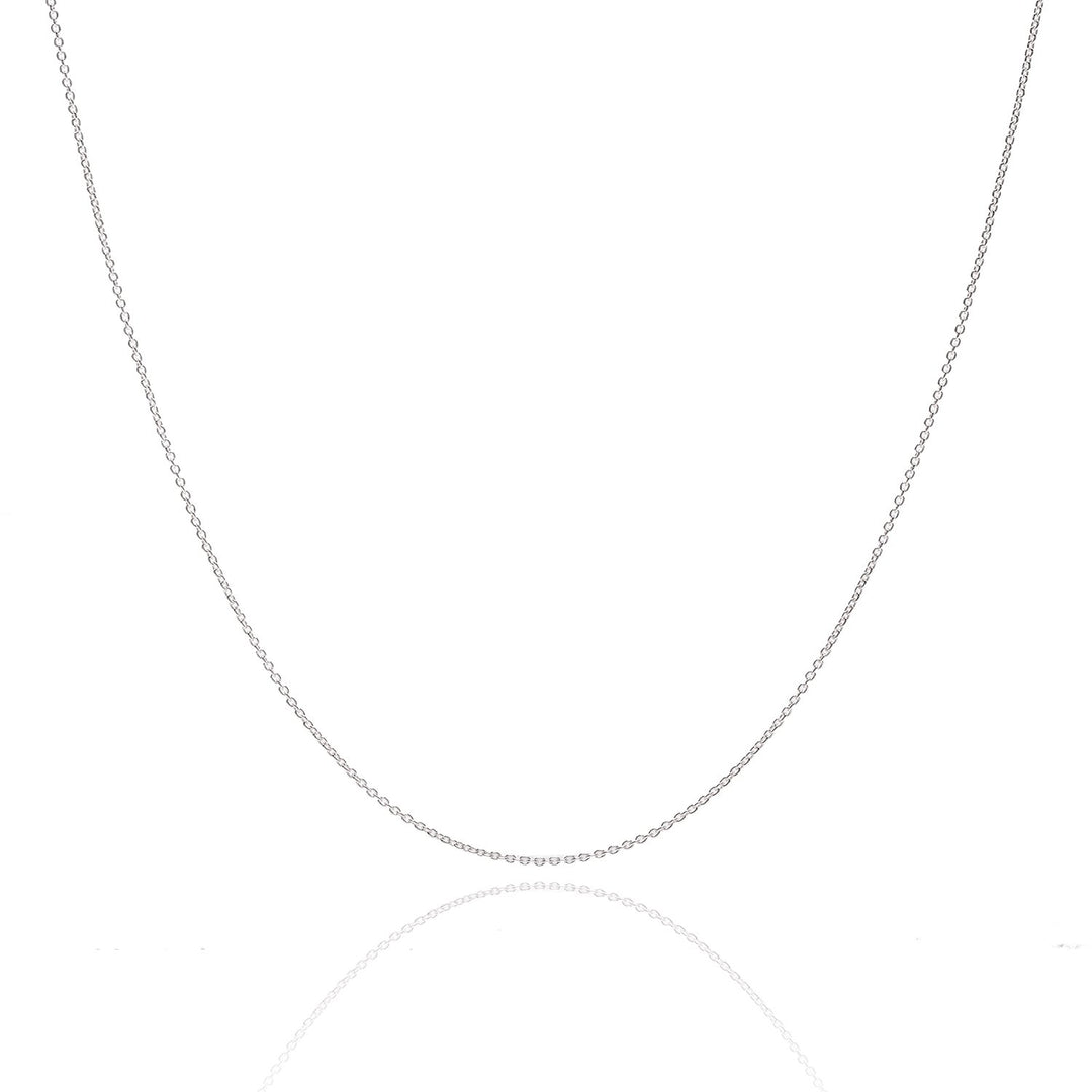 Sterling Silver Semi-Precious Blue Topaz Diamond Accent Drop Pendant Necklace Jewelry for Women Image 3