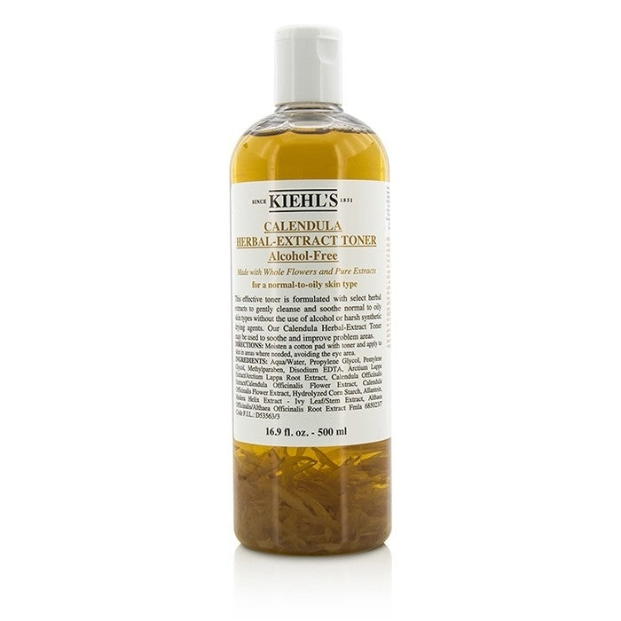 Kiehls - Calendula Herbal Extract Alcohol-Free Toner - For Normal to Oily Skin Types(500ml/16.9oz) Image 1