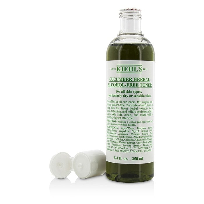 Kiehls - Cucumber Herbal Alcohol-Free Toner - For Dry or Sensitive Skin Types(250ml/8.4oz) Image 2