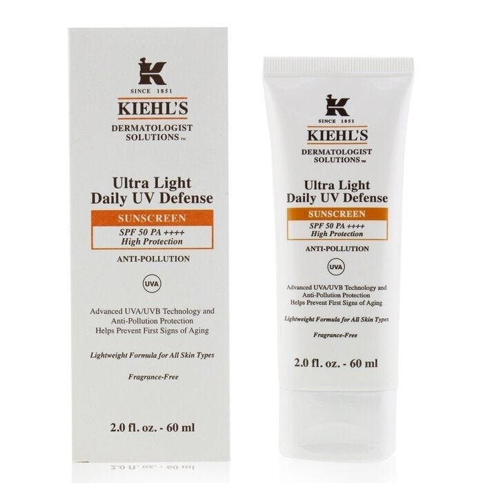 Kiehls - Ultra Light Daily UV Defense SPF 50 PA +++(60ml/2oz) Image 1