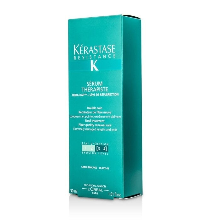 Kerastase - Resistance Serum Therapiste Dual Treatment Fiber Quality Renewal Care (Extremely Damaged Lengths and Image 3