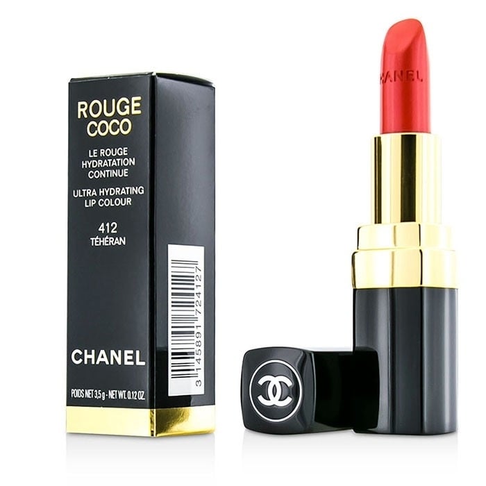 Chanel - Rouge Coco Ultra Hydrating Lip Colour -  412 Teheran(3.5g/0.12oz) Image 1
