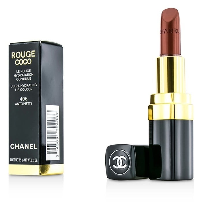 Chanel - Rouge Coco Ultra Hydrating Lip Colour - 406 Antoinette(3.5g/0.12oz) Image 1