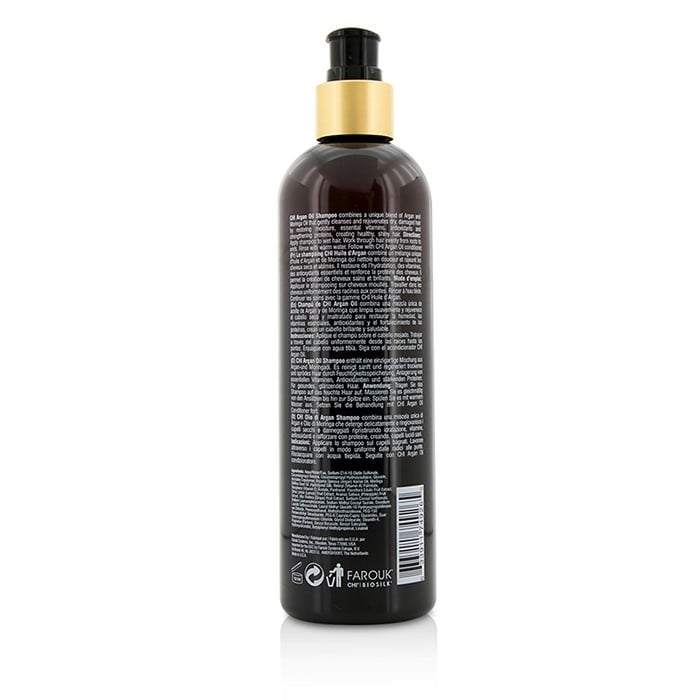 CHI - Argan Oil Plus Moringa Oil Shampoo - Sulfate and Paraben Free(340ml/11.5oz) Image 3