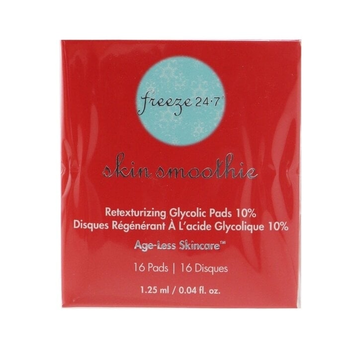 Freeze 24/7 - Skin Smoothie Retexturizing Glycolic Pads 10%(16 Pads) Image 3