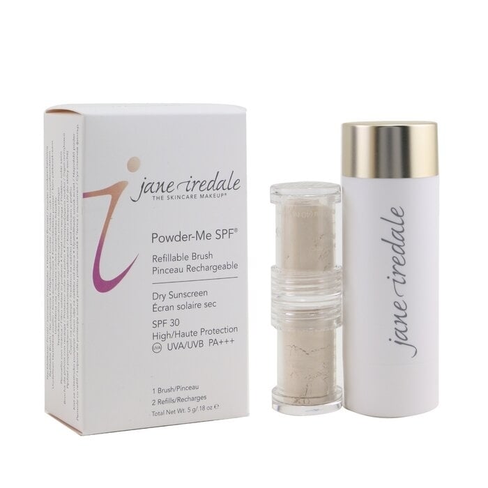 Jane Iredale - Powder Me Refillable Brush (1x Brush 2x Refills) - Translucent(2x2.5g/0.09oz) Image 2