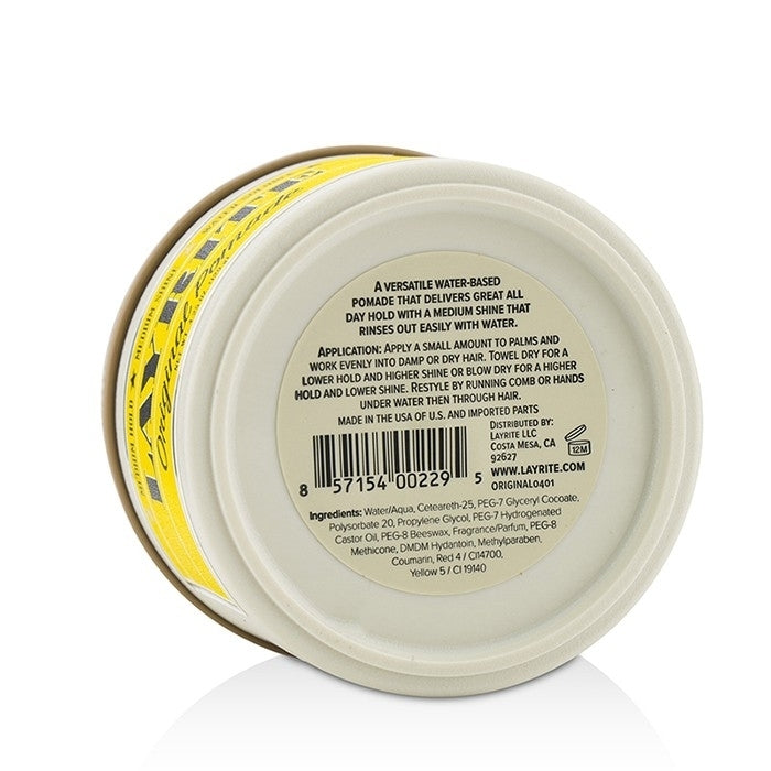 Layrite - Original Pomade (Medium Hold Medium Shine Water Soluble)(120g/4.25oz) Image 3