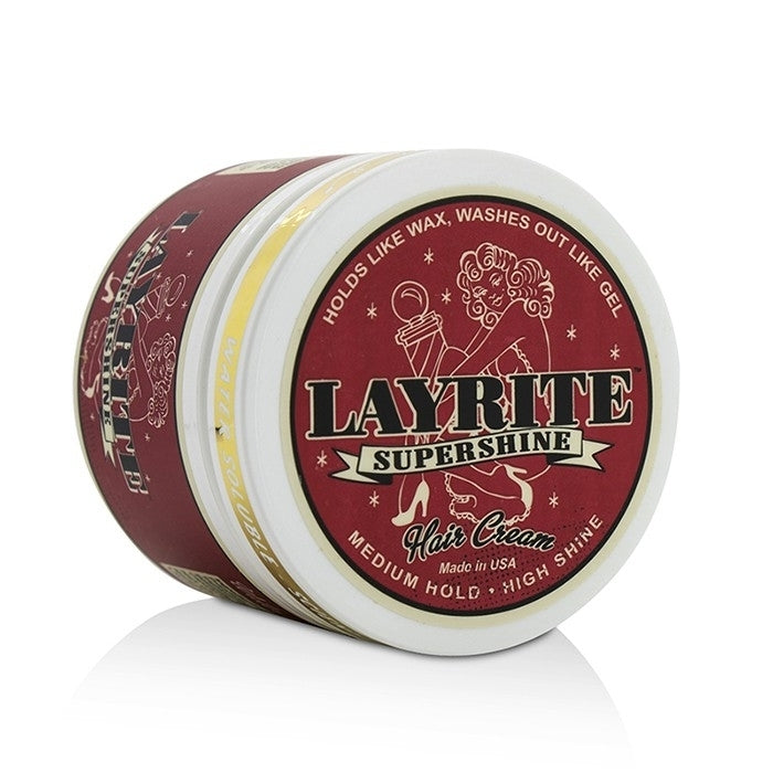 Layrite - Supershine Cream (Medium Hold High Shine Water Soluble)(120g/4.25oz) Image 2