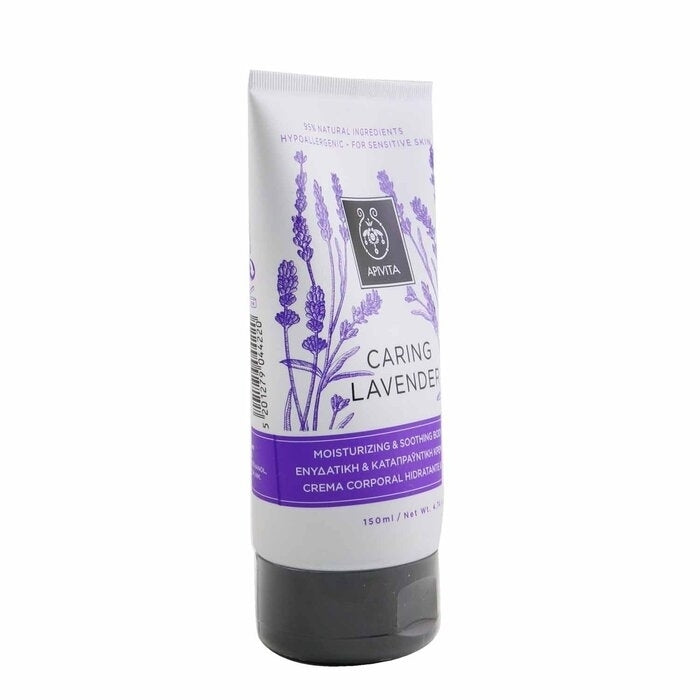 Apivita - Caring Lavender Moisturizing and Soothing Body Cream - For Sensitive Skin(150ml/4.74oz) Image 2