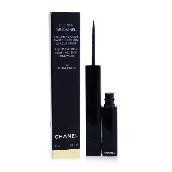 Le Liner De Chanel Liquid Eyeliner -  514 Ultra Brun - 2.5ml/0.08oz Image 2