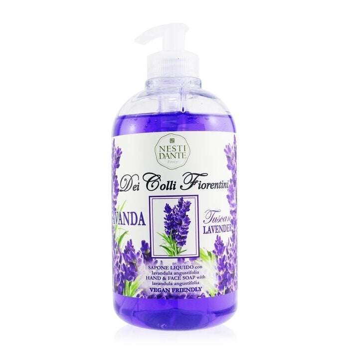 Dei Colli Fiorentini Hand and Face Soap With Lavandula Angustifolia - Tuscan Lavender - 500ml/16.9oz Image 1
