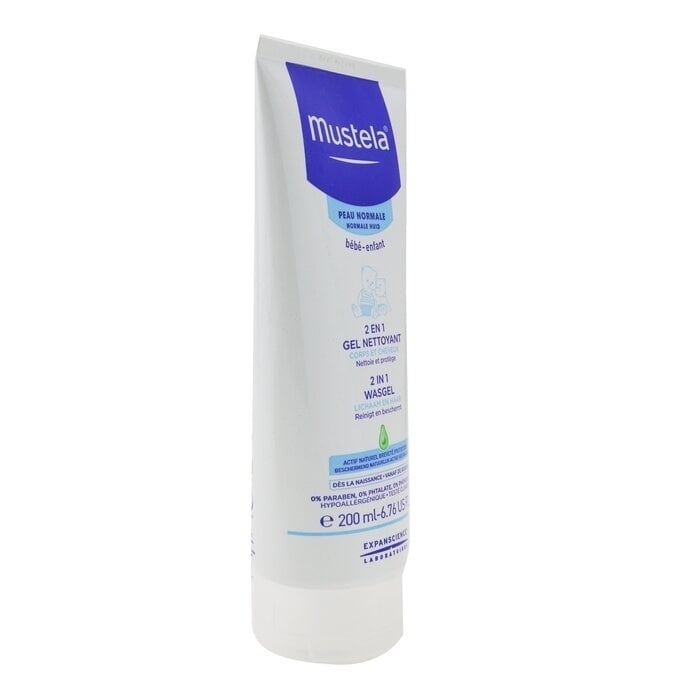 Mustela - 2 In 1 Body and Hair Cleansing gel - For Normal Skin(200ml/6.76oz) Image 3