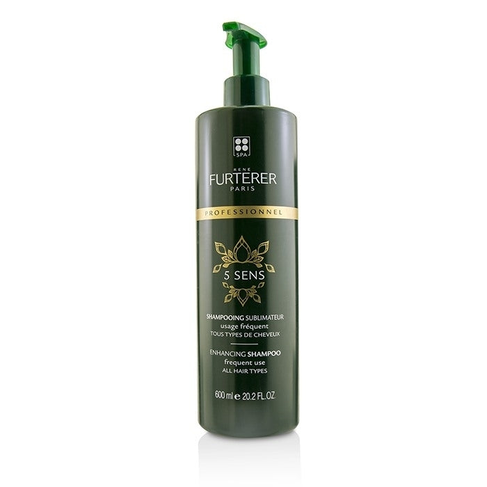 Rene Furterer - 5 Sens Enhancing Shampoo - Frequent Use All Hair Types (Salon Product)(600ml/20.2oz) Image 1