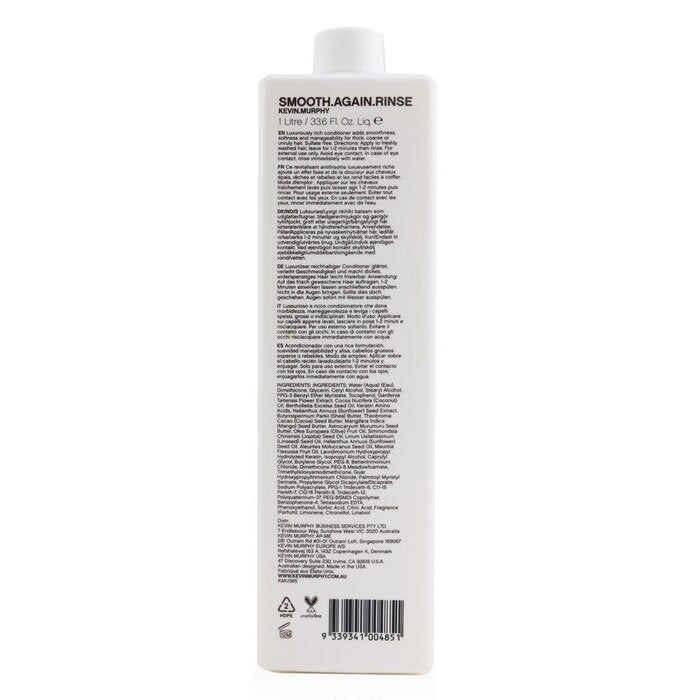 Kevin.Murphy - Smooth.Again.Rinse (Smoothing Conditioner - For Thick Coarse Hair)(1000ml/33.8oz) Image 3