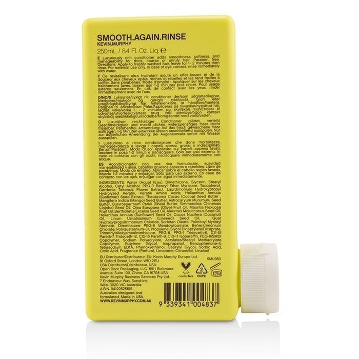 Kevin.Murphy - Smooth.Again.Rinse (Smoothing Conditioner - For Thick Coarse Hair)(250ml/8.4oz) Image 3