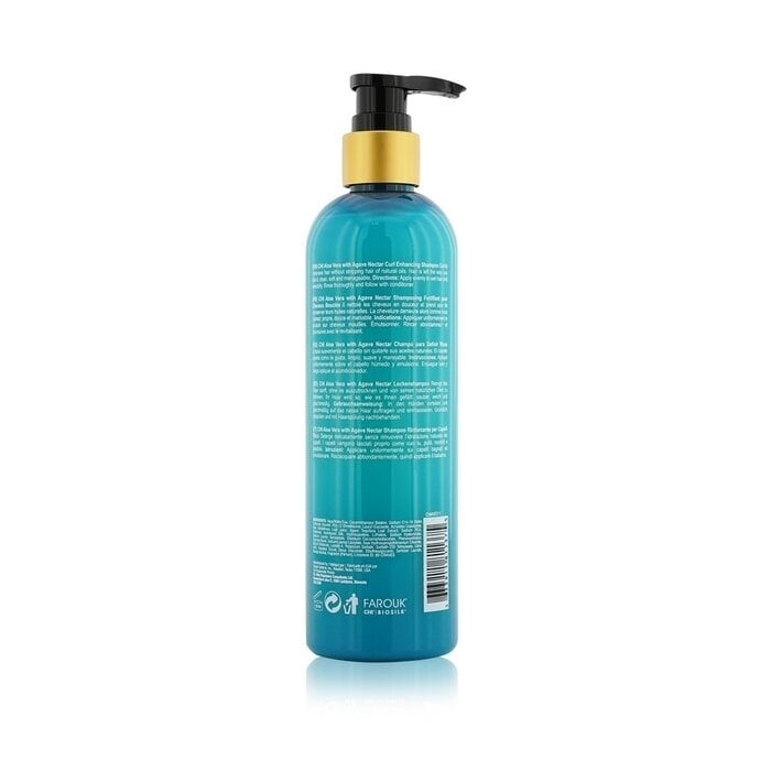 CHI - Aloe Vera with Agave Nectar Curls Defined Curl Enhancing Shampoo(340ml/11.5oz) Image 3