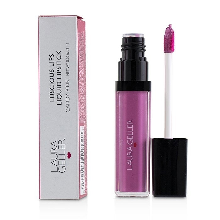 Laura Geller - Luscious Lips Liquid Lipstick -  Candy Pink(6ml/0.2oz) Image 1