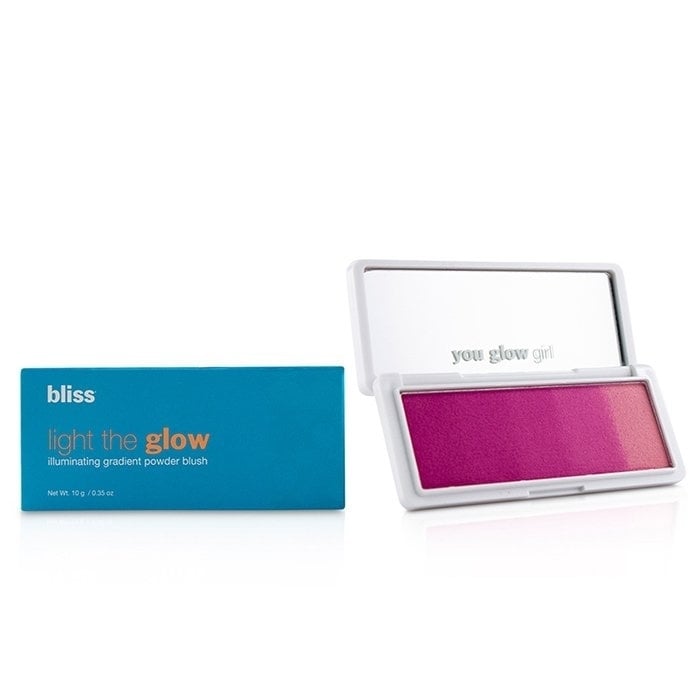 Bliss - Light the Glow Illuminating Gradient Powder Blush -  Fuchsia Fever(10g/0.35oz) Image 1