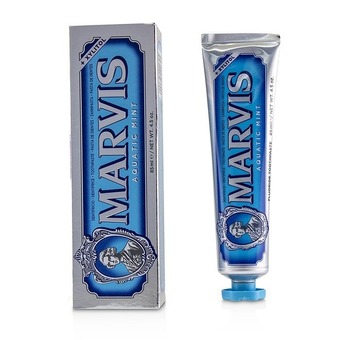 Marvis - Aquatic Mint Toothpaste With Xylitol(85ml/4.5oz) Image 1