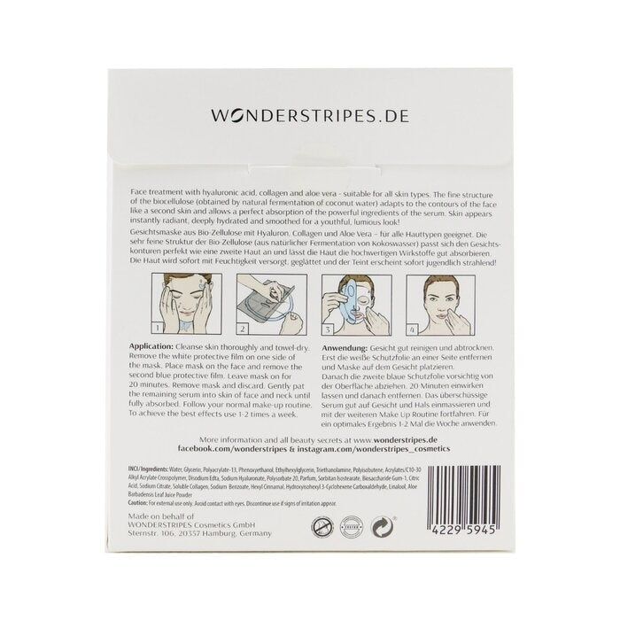 Moisturizing Booster Biocellulose Facemask - 5pcs Image 3