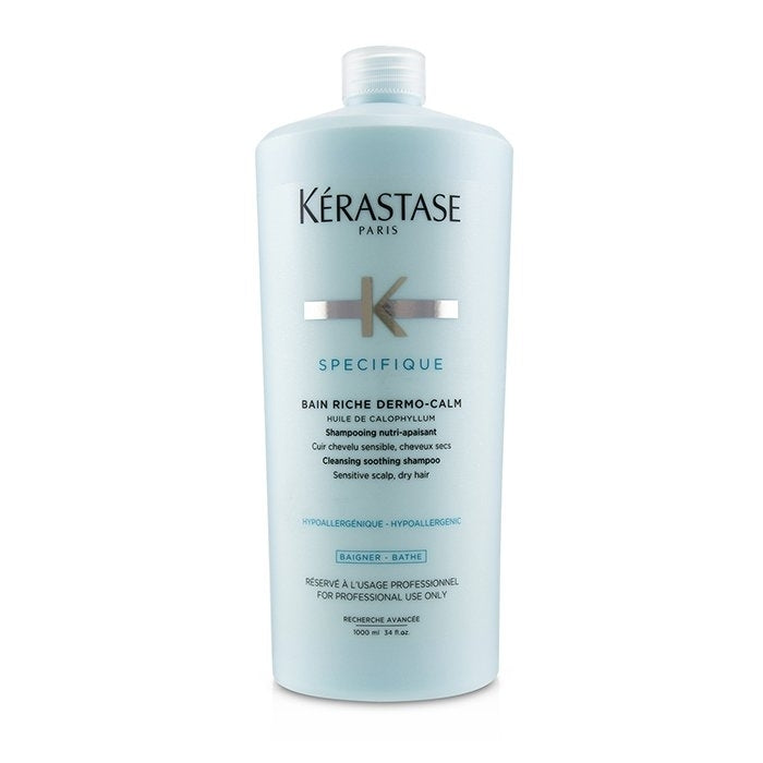 Kerastase - Specifique Bain Riche Dermo-Calm Cleansing Soothing Shampoo (Sensitive Scalp Dry Hair)(1000ml/34oz) Image 1