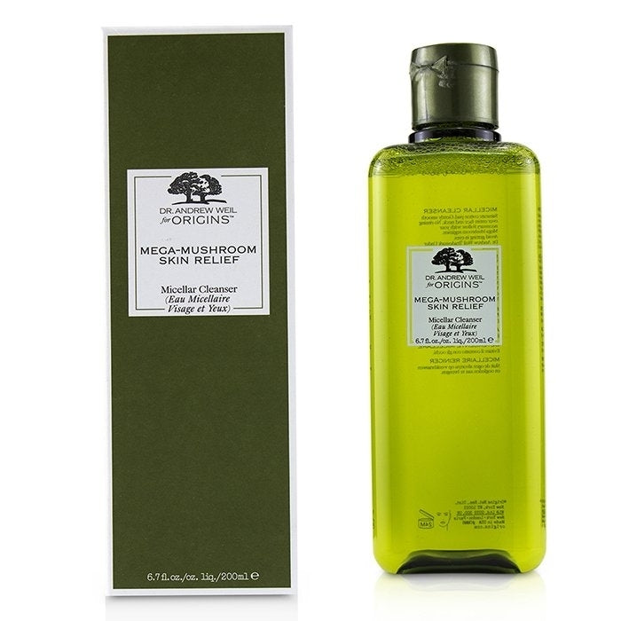 Origins - Dr. Andrew Mega-Mushroom Skin Relief Micellar Cleanser (For Sensitive Skin)(200ml/6.7oz) Image 2