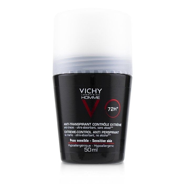 Vichy - Homme 72H Extreme-Control Anti Perspirant Roll-On (For Sensitive Skin)(50ml/1.69oz) Image 1