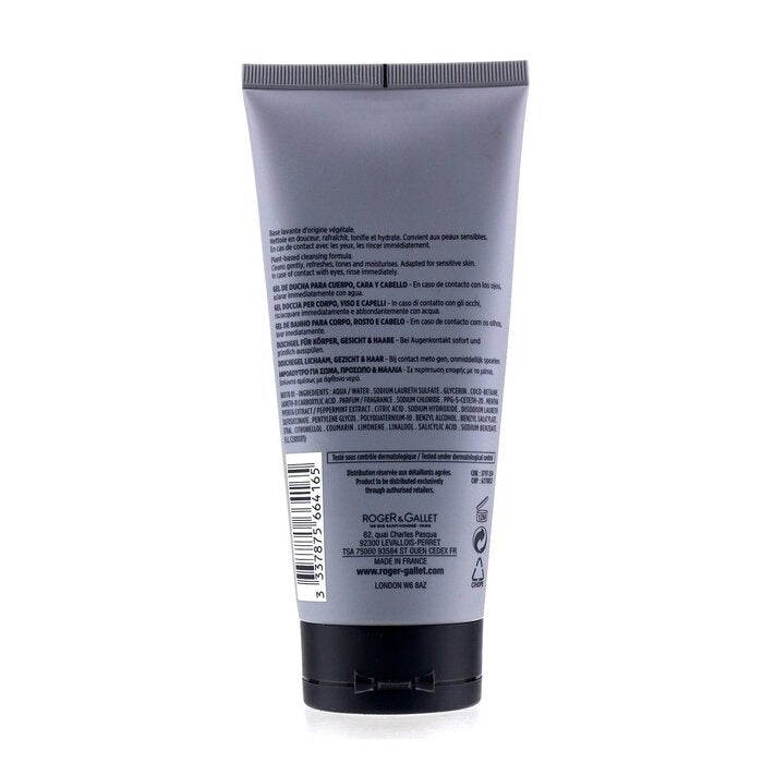 LHomme Menthe Shower Gel (Body Face and Hair) - 200ml/6.6oz Image 3