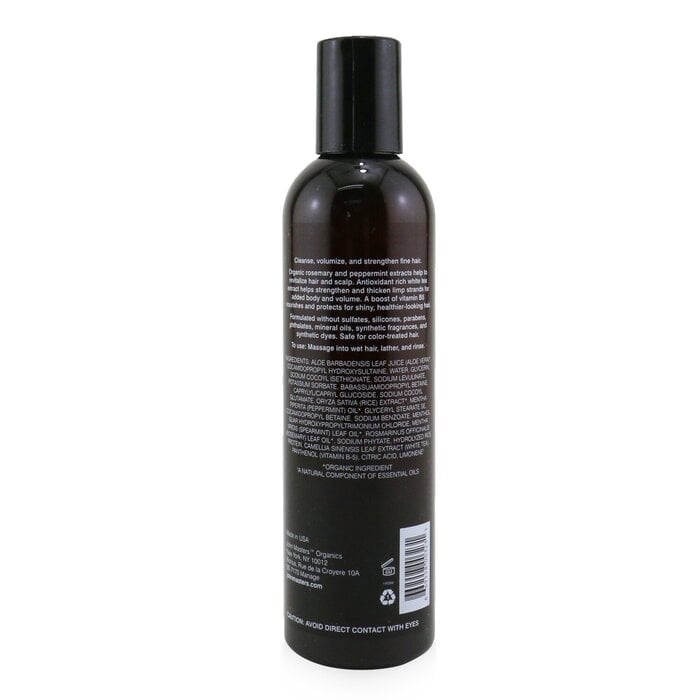 Shampoo For Fine Hair with Rosemary and Peppermint - 236ml/8oz Image 3