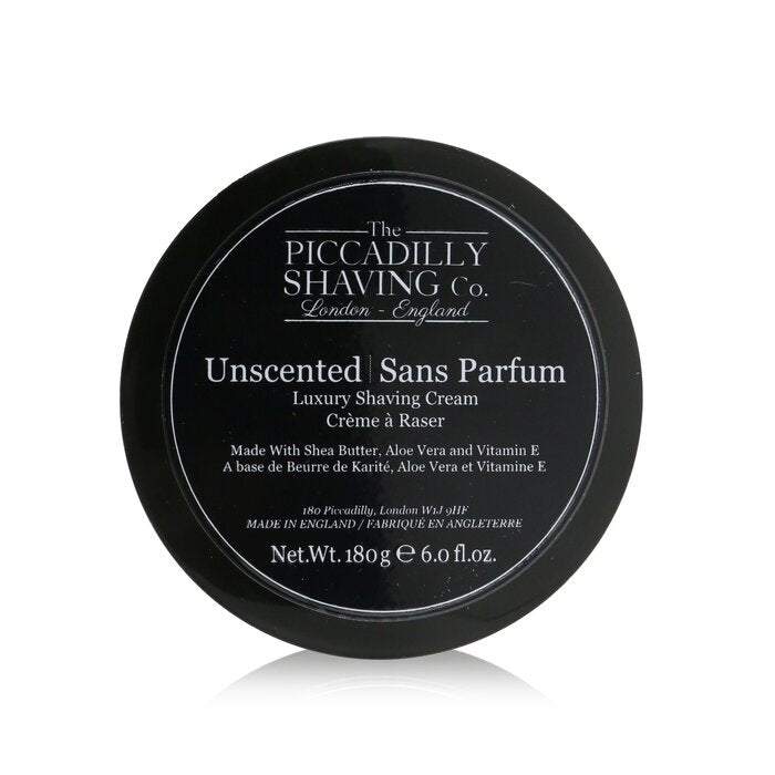 Unscented Luxury Shaving Cream - 180g/6oz Image 1