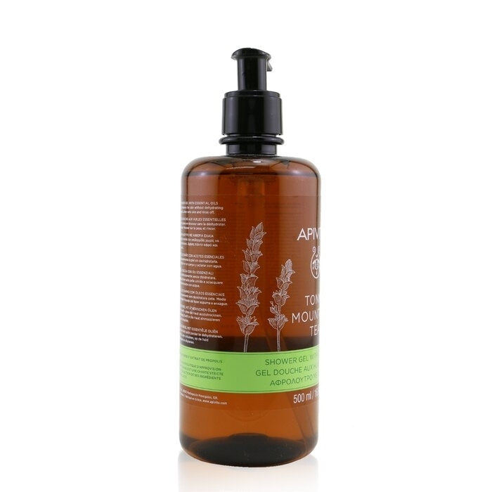 Tonic Mountain Tea Shower Gel With Essential Oils - Ecopack - 500ml/16.9oz Image 2