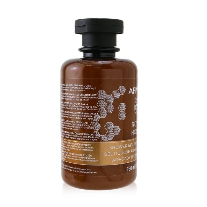 Royal Honey Shower Gel with Essential Oils - 250ml/8.45oz Image 2