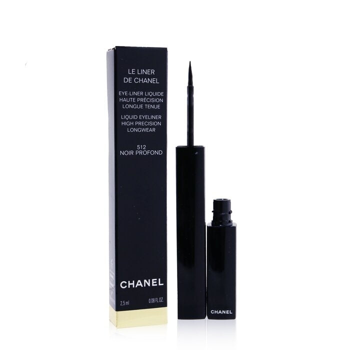 Le Liner De Chanel Liquid Eyeliner -  512 Noir Profond - 2.5ml/0.08oz Image 2
